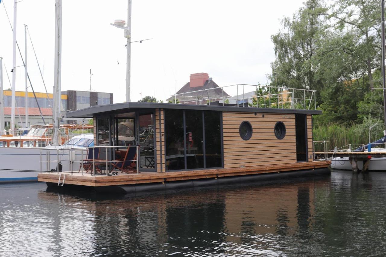 Hotel Hausboot Lina In Flensburg Zewnętrze zdjęcie