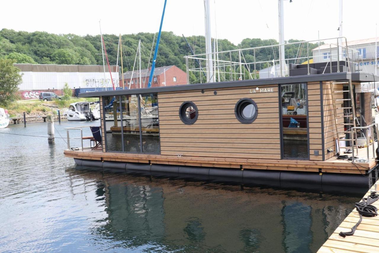 Hotel Hausboot Lina In Flensburg Zewnętrze zdjęcie