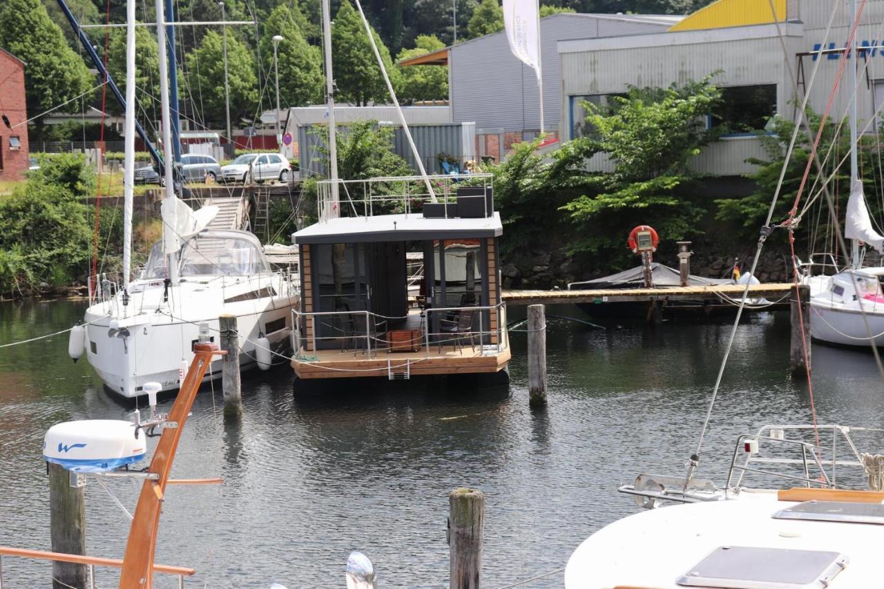 Hotel Hausboot Lina In Flensburg Zewnętrze zdjęcie
